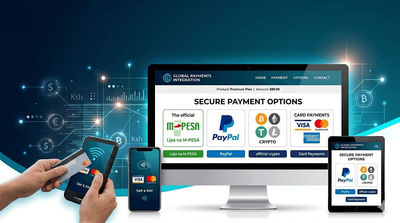 M-PESA payment experience visual
